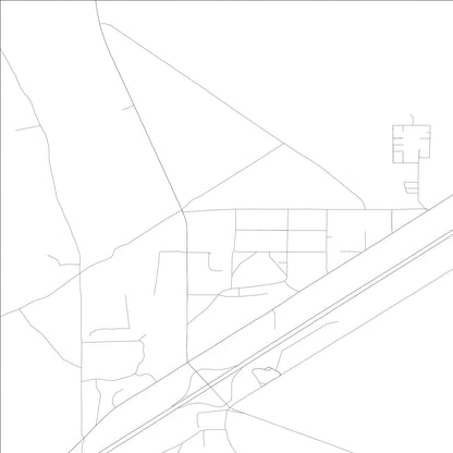 ROAD MAP OF BAKER, CALIFORNIA BY MAPBAKES