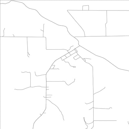 ROAD MAP OF BERGER, MISSOURI BY MAPBAKES