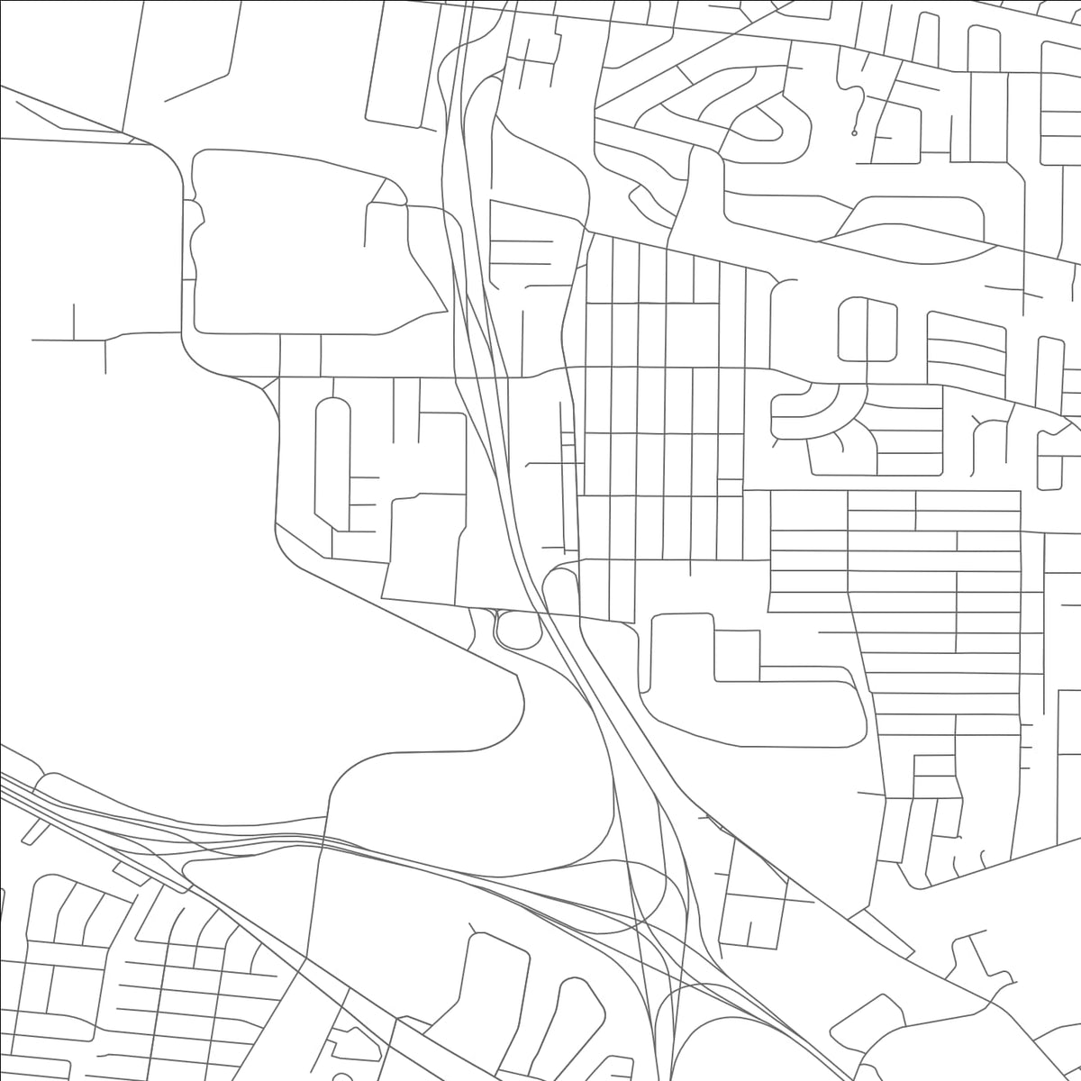 ROAD MAP OF BERKELEY, MISSOURI BY MAPBAKES