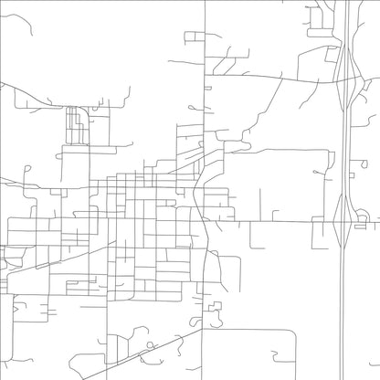 ROAD MAP OF BETHANY, MISSOURI BY MAPBAKES