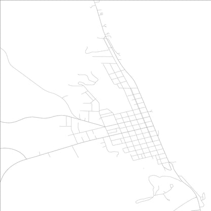 ROAD MAP OF BELLEVUE, LOWA BY MAPBAKES