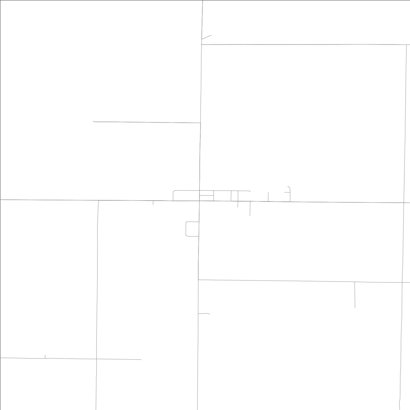 ROAD MAP OF BASCO, ILLINOIS BY MAPBAKES