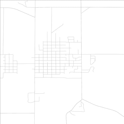 ROAD MAP OF BELMOND, LOWA BY MAPBAKES