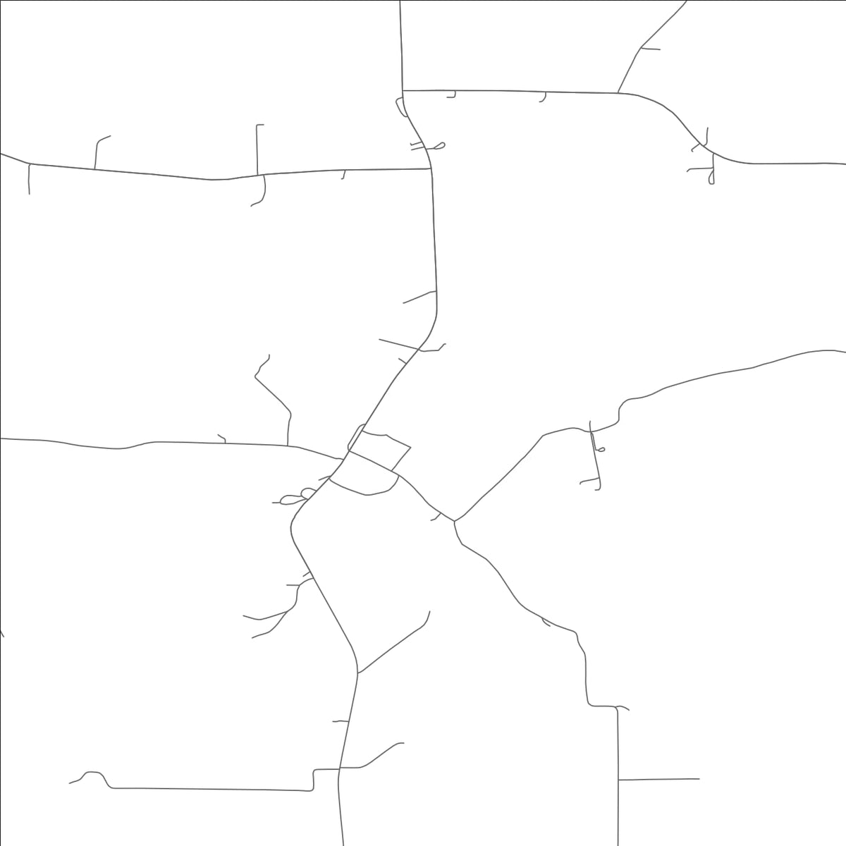 ROAD MAP OF BIEHLE, MISSOURI BY MAPBAKES