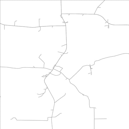 ROAD MAP OF BIEHLE, MISSOURI BY MAPBAKES