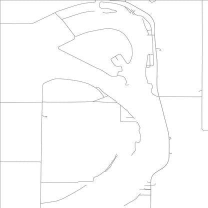 ROAD MAP OF BIG LAKE, MISSOURI BY MAPBAKES