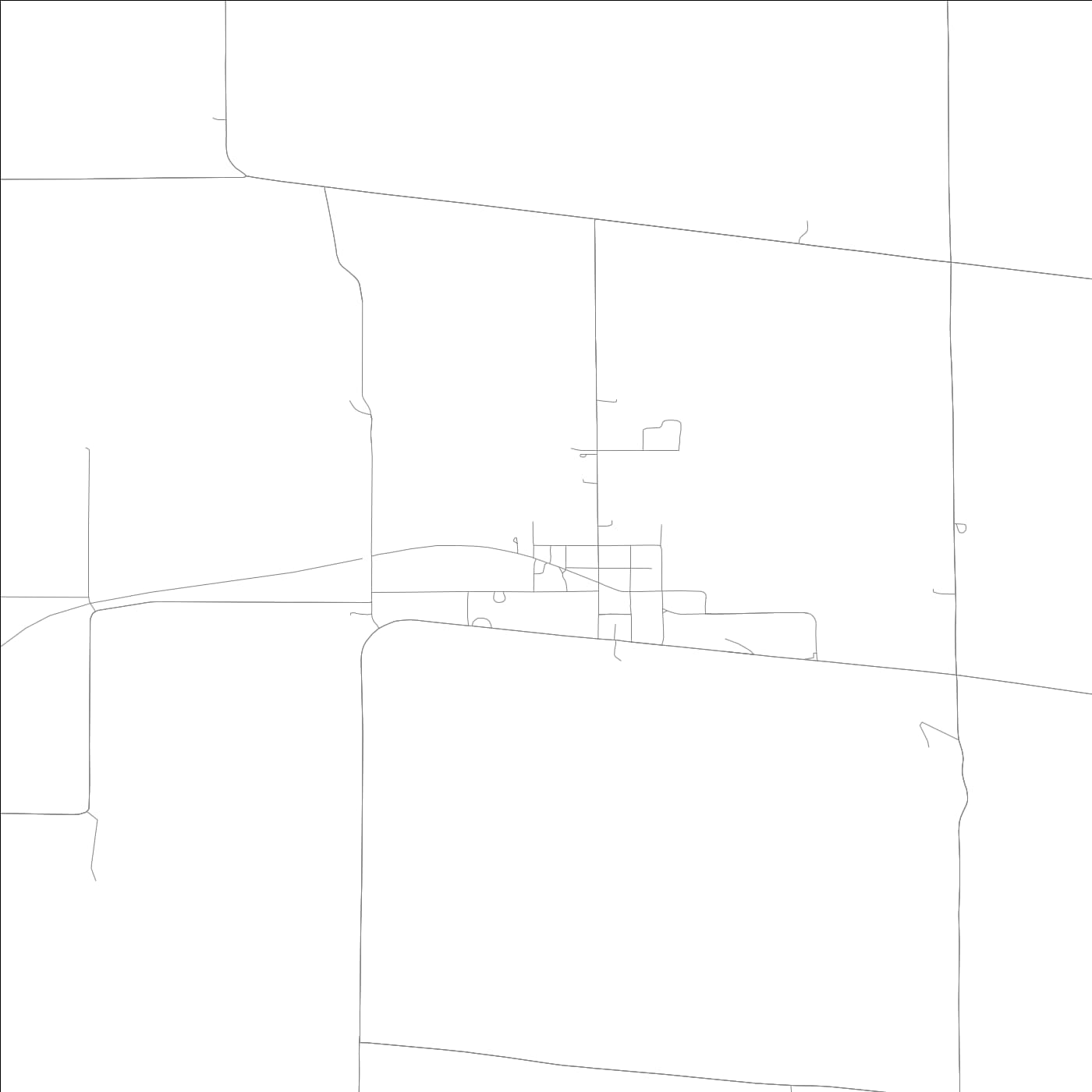 ROAD MAP OF BAYLIS, ILLINOIS BY MAPBAKES