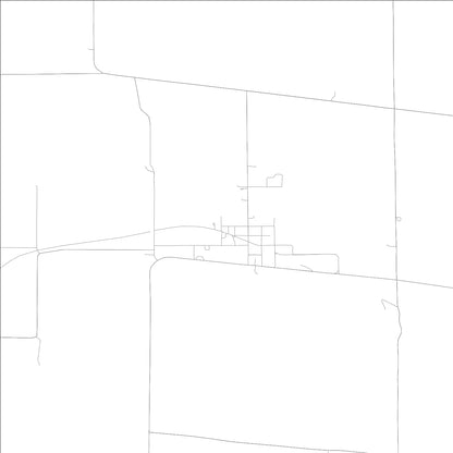 ROAD MAP OF BAYLIS, ILLINOIS BY MAPBAKES