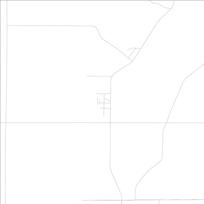 ROAD MAP OF BERNARD, LOWA BY MAPBAKES