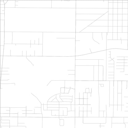ROAD MAP OF BEACH PARK, ILLINOIS BY MAPBAKES