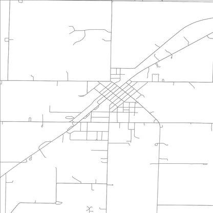 ROAD MAP OF BILLINGS, MISSOURI BY MAPBAKES