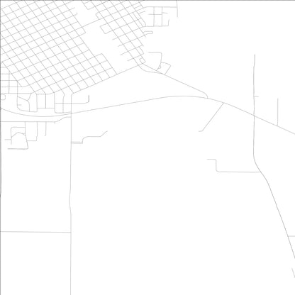 ROAD MAP OF BEARDSTOWN, ILLINOIS BY MAPBAKES