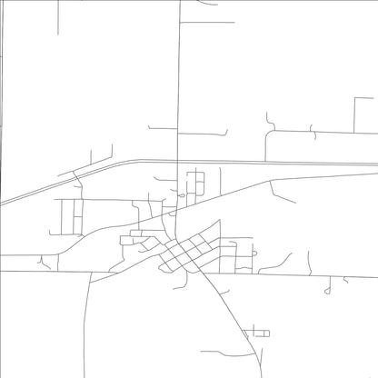 ROAD MAP OF BIRCH TREE, MISSOURI BY MAPBAKES