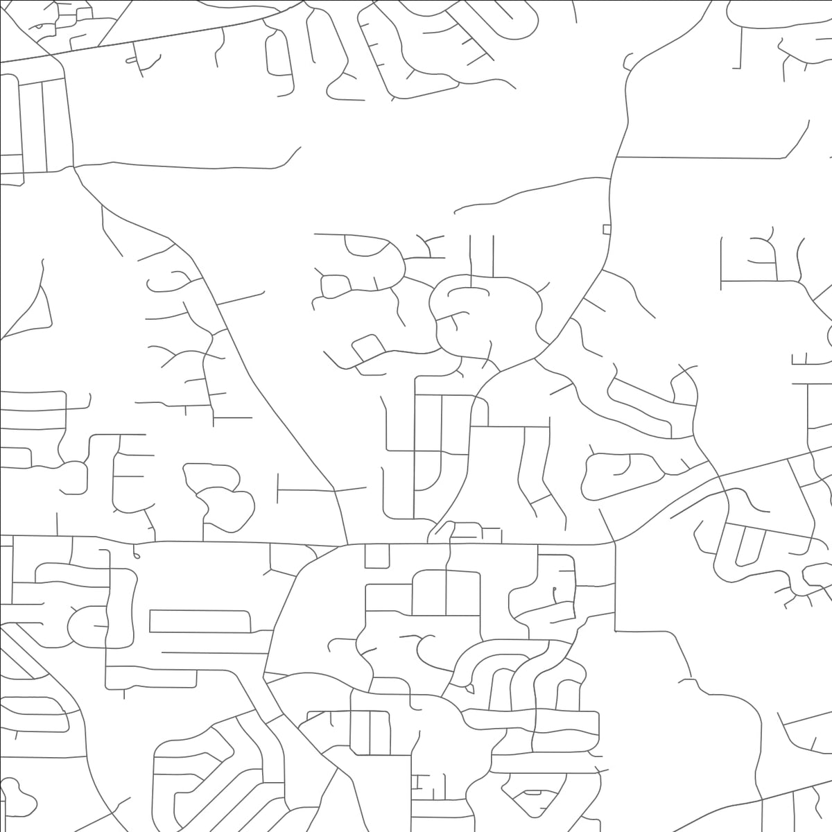 ROAD MAP OF BLACK JACK, MISSOURI BY MAPBAKES