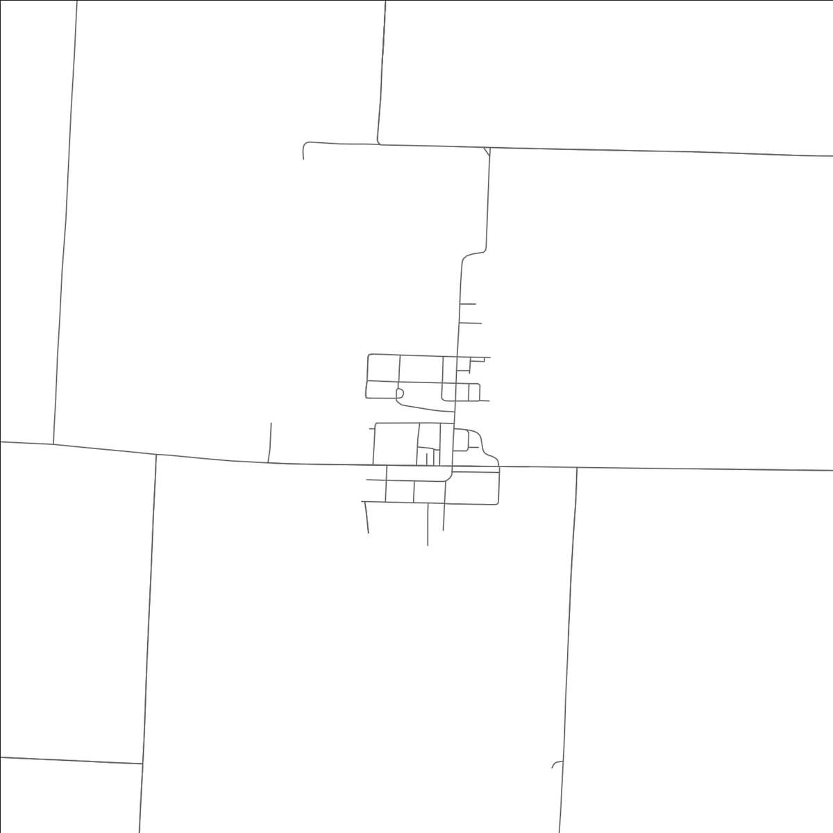 ROAD MAP OF BLACKBURN, MISSOURI BY MAPBAKES
