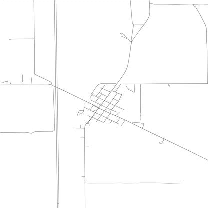ROAD MAP OF BLODGETT, MISSOURI BY MAPBAKES