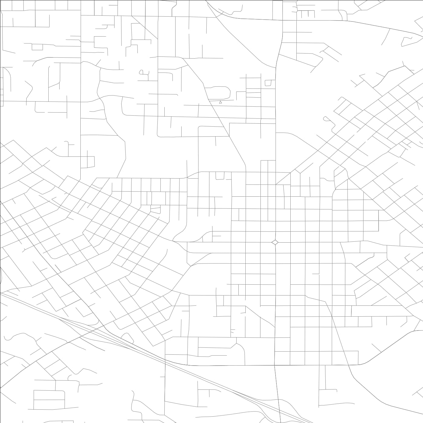 ROAD MAP OF BELLEVILLE, ILLINOIS BY MAPBAKES