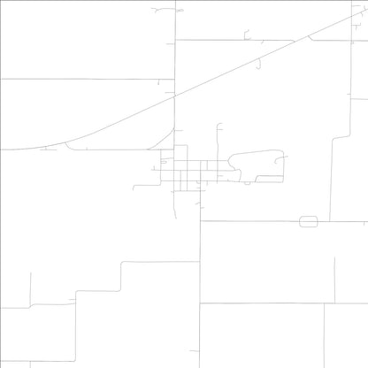 ROAD MAP OF BELLMONT, ILLINOIS BY MAPBAKES