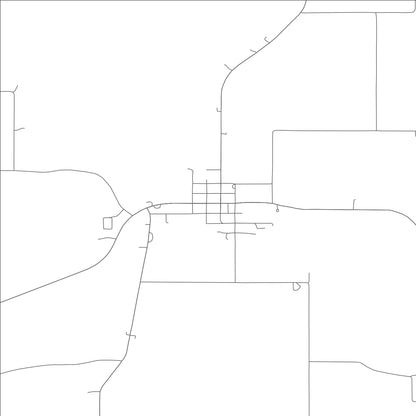 ROAD MAP OF BLYTHEDALE, MISSOURI BY MAPBAKES