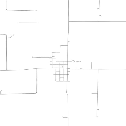 ROAD MAP OF BOGARD, MISSOURI BY MAPBAKES