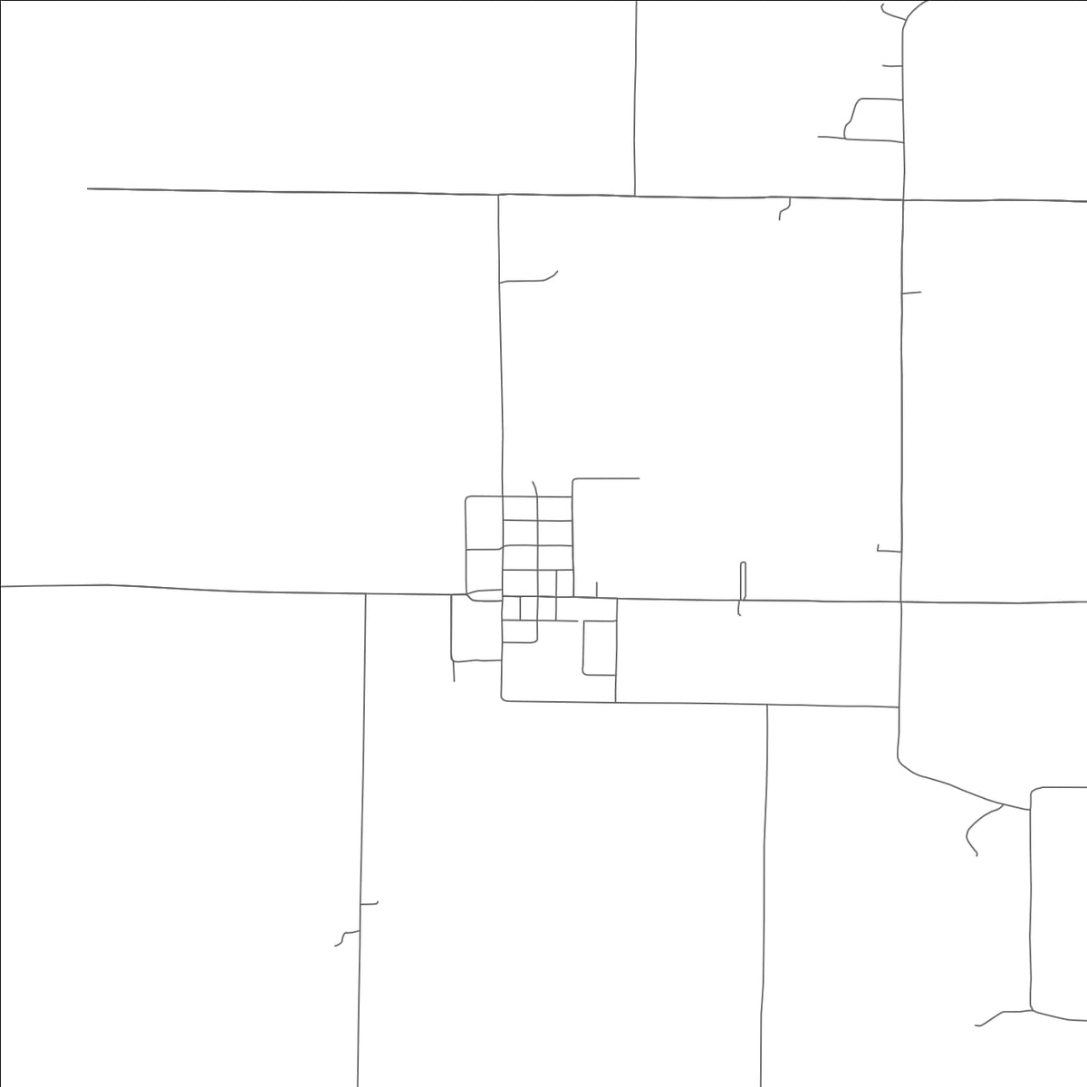 ROAD MAP OF BOLCKOW, MISSOURI BY MAPBAKES