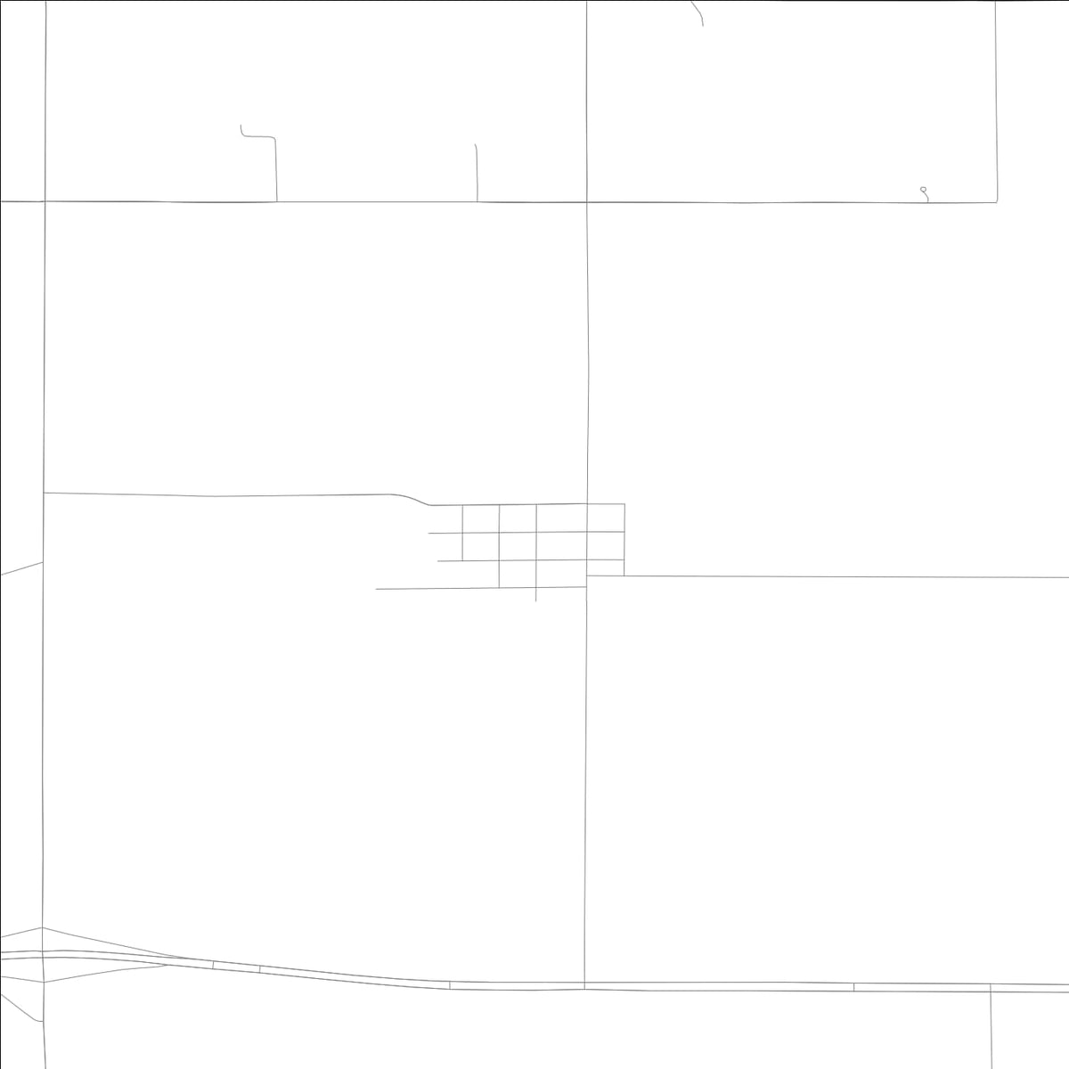 ROAD MAP OF BOUTON, LOWA BY MAPBAKES