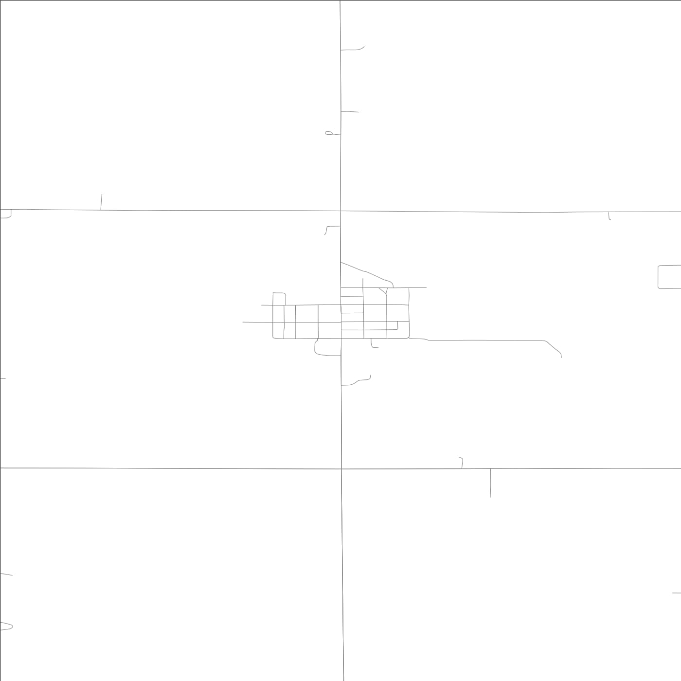 ROAD MAP OF BOXHOLM, LOWA BY MAPBAKES