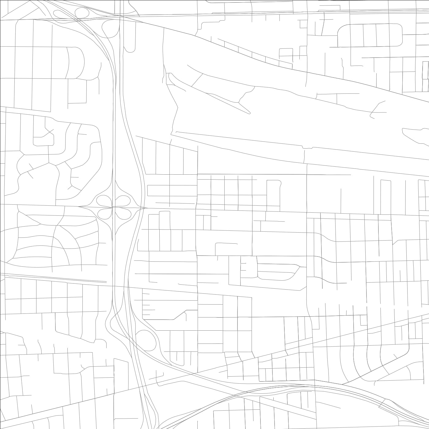 ROAD MAP OF BERKELEY, ILLINOIS BY MAPBAKES