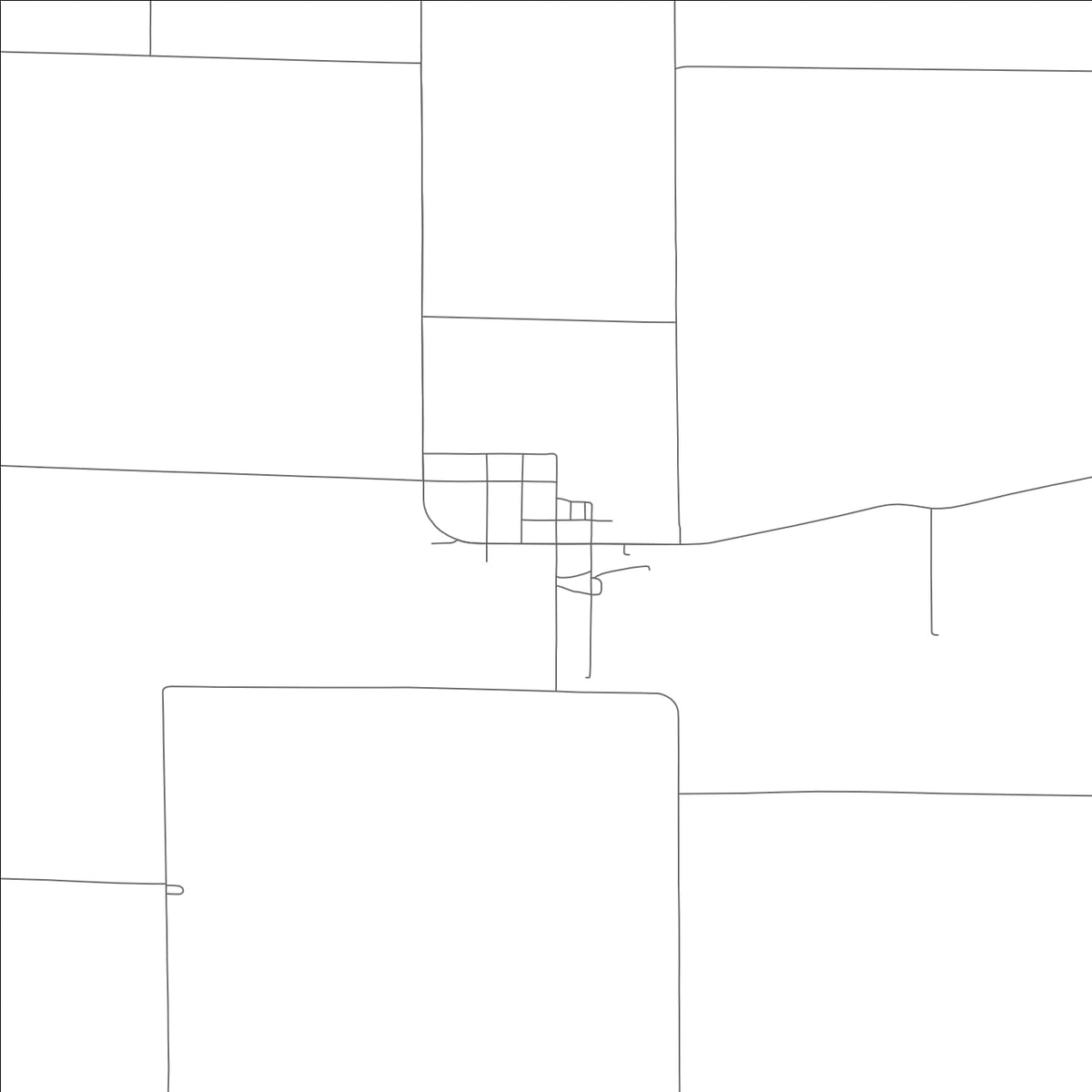 ROAD MAP OF BRAGG CITY, MISSOURI BY MAPBAKES