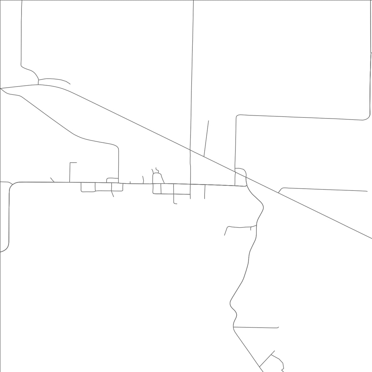 ROAD MAP OF BRANDSVILLE, MISSOURI BY MAPBAKES