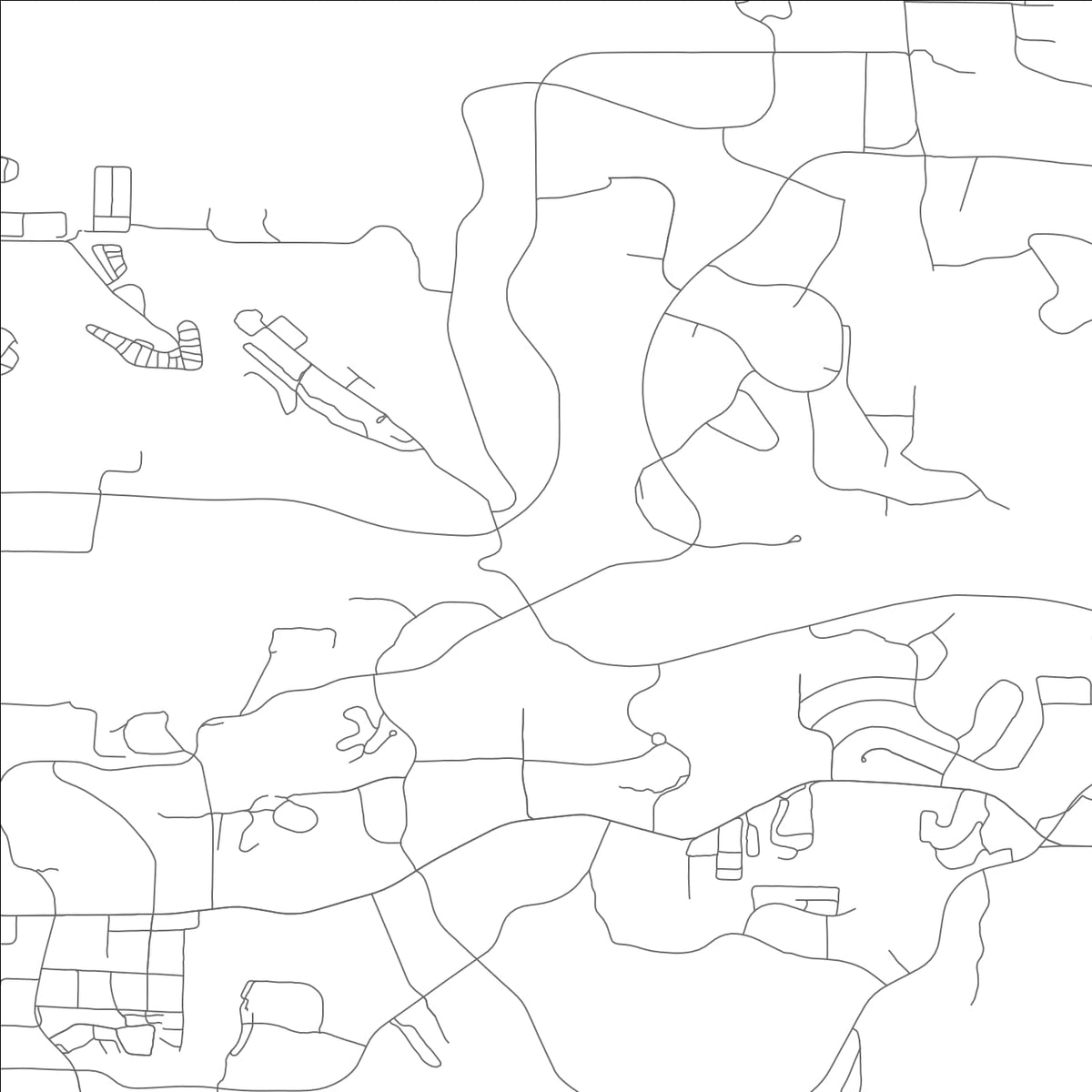 ROAD MAP OF BRANSON, MISSOURI BY MAPBAKES