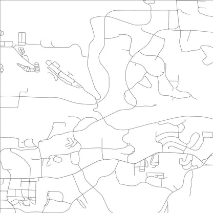ROAD MAP OF BRANSON, MISSOURI BY MAPBAKES