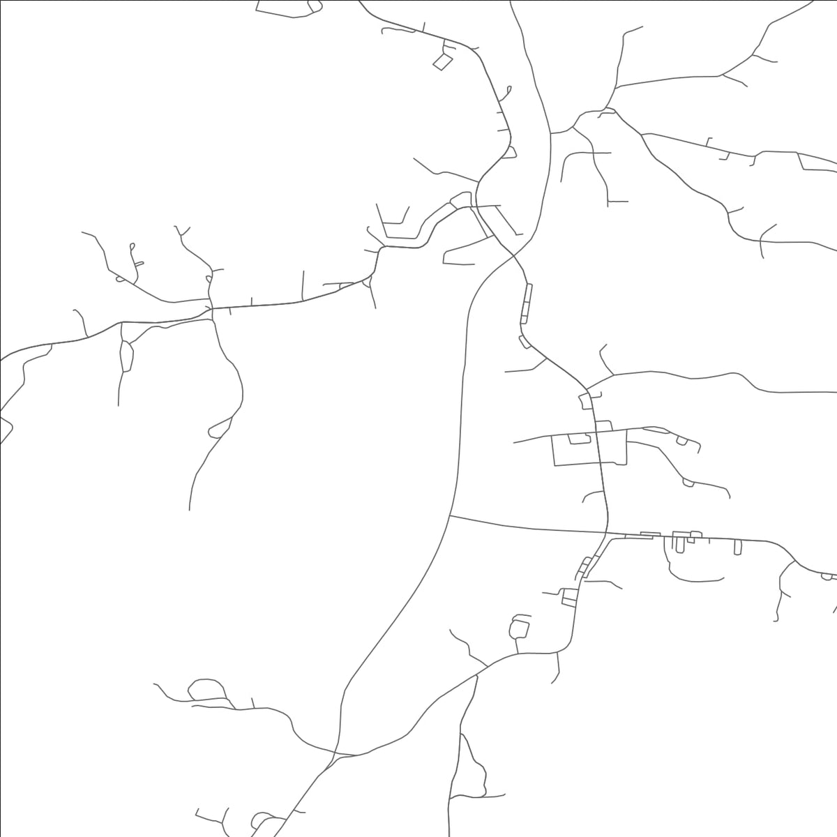 ROAD MAP OF BRANSON WEST, MISSOURI BY MAPBAKES