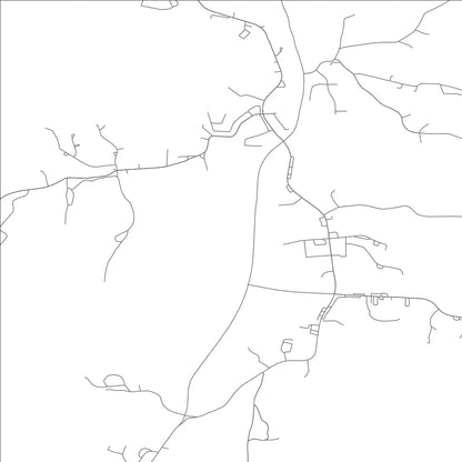 ROAD MAP OF BRANSON WEST, MISSOURI BY MAPBAKES