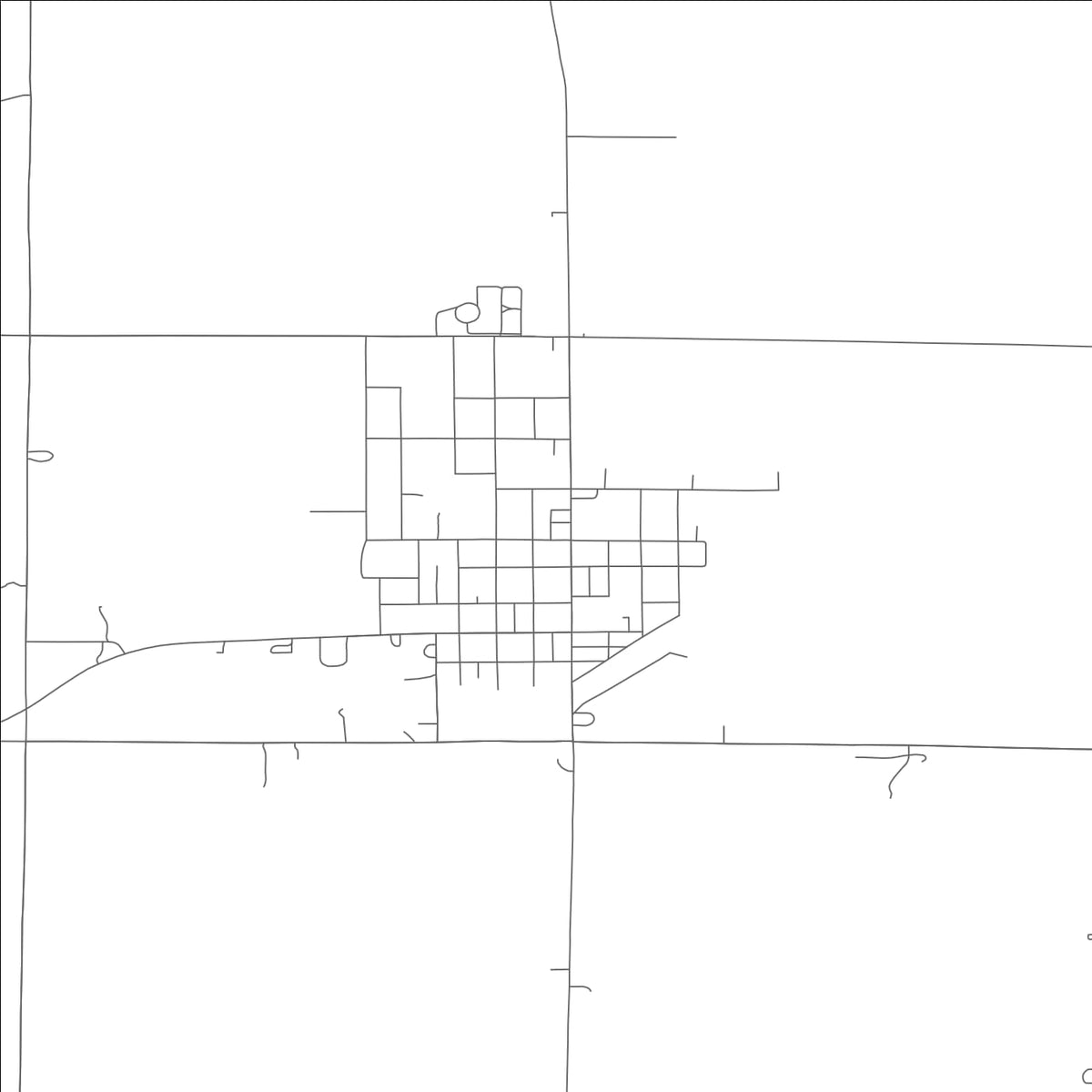 ROAD MAP OF BRAYMER, MISSOURI BY MAPBAKES
