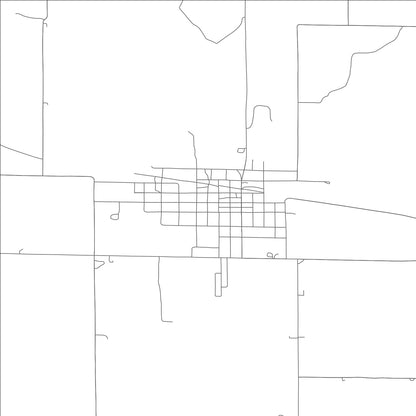 ROAD MAP OF BRECKENRIDGE, MISSOURI BY MAPBAKES