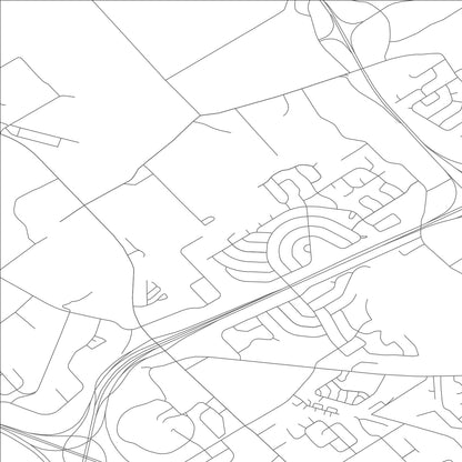 ROAD MAP OF BRIDGETON, MISSOURI BY MAPBAKES