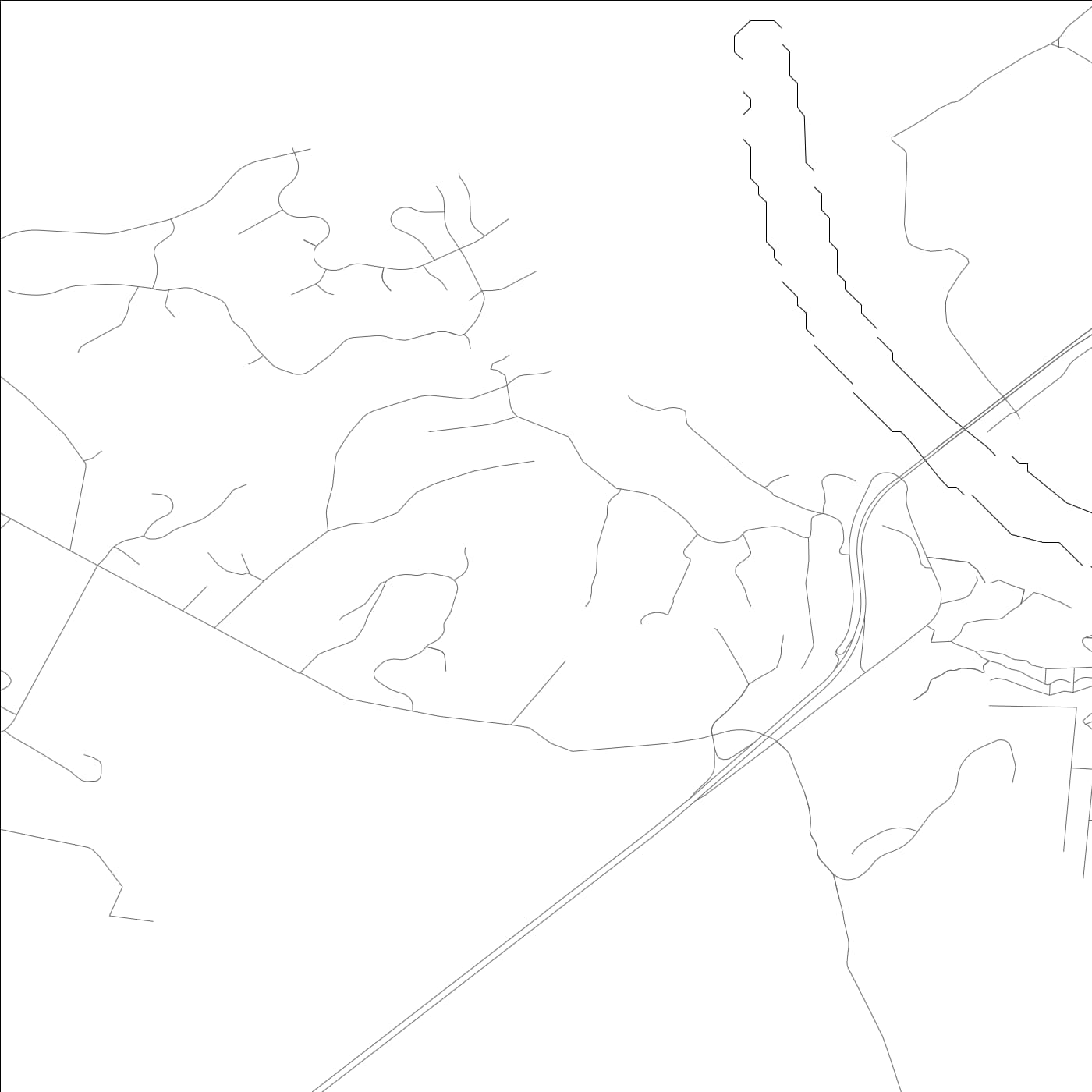 ROAD MAP OF BLACK POINT GREEN POINT, CALIFORNIA BY MAPBAKES