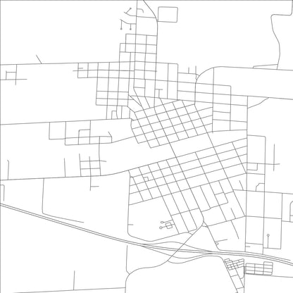 ROAD MAP OF BROOKFIELD, MISSOURI BY MAPBAKES