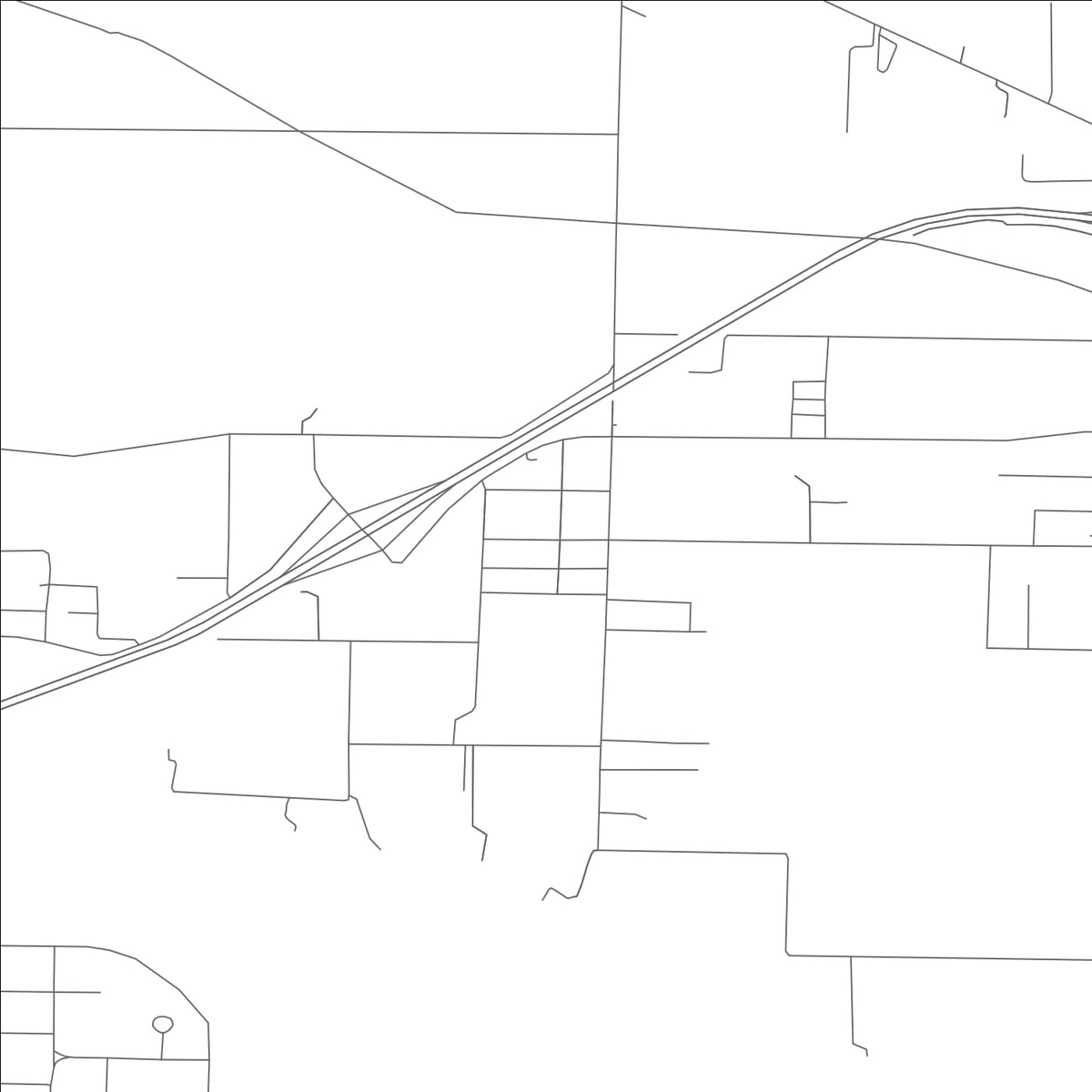 ROAD MAP OF BROOKLYN HEIGHTS, MISSOURI BY MAPBAKES