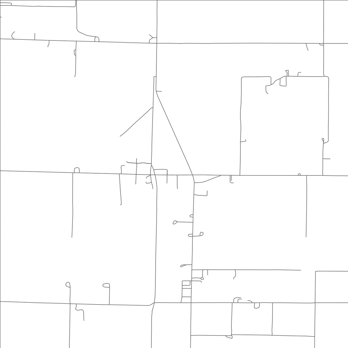 ROAD MAP OF BROSELEY, MISSOURI BY MAPBAKES