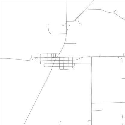 ROAD MAP OF BROWNING, MISSOURI BY MAPBAKES