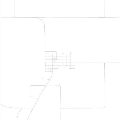 ROAD MAP OF BUSSEY, LOWA BY MAPBAKES