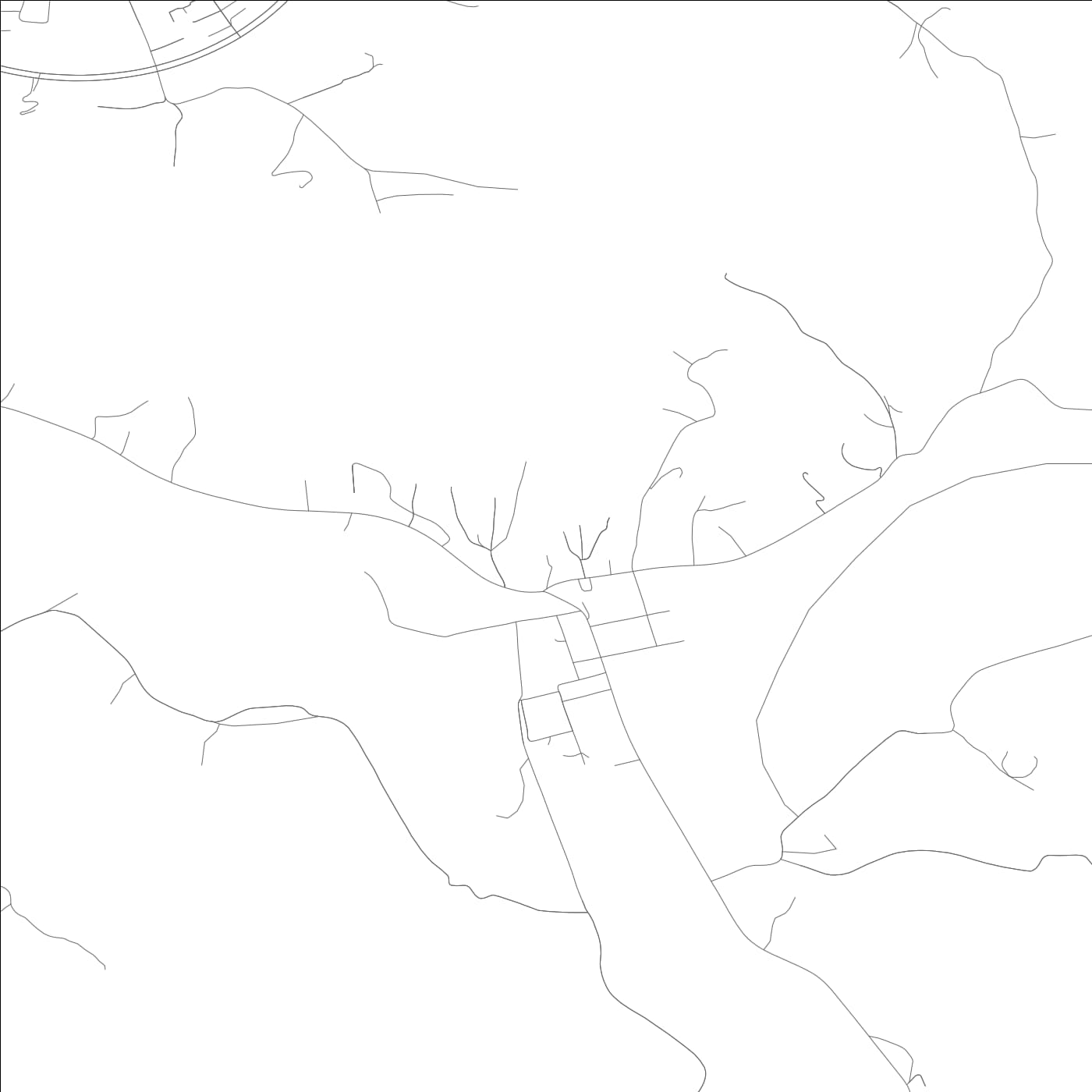 ROAD MAP OF ARTEMUS, KENTUCKY BY MAPBAKES