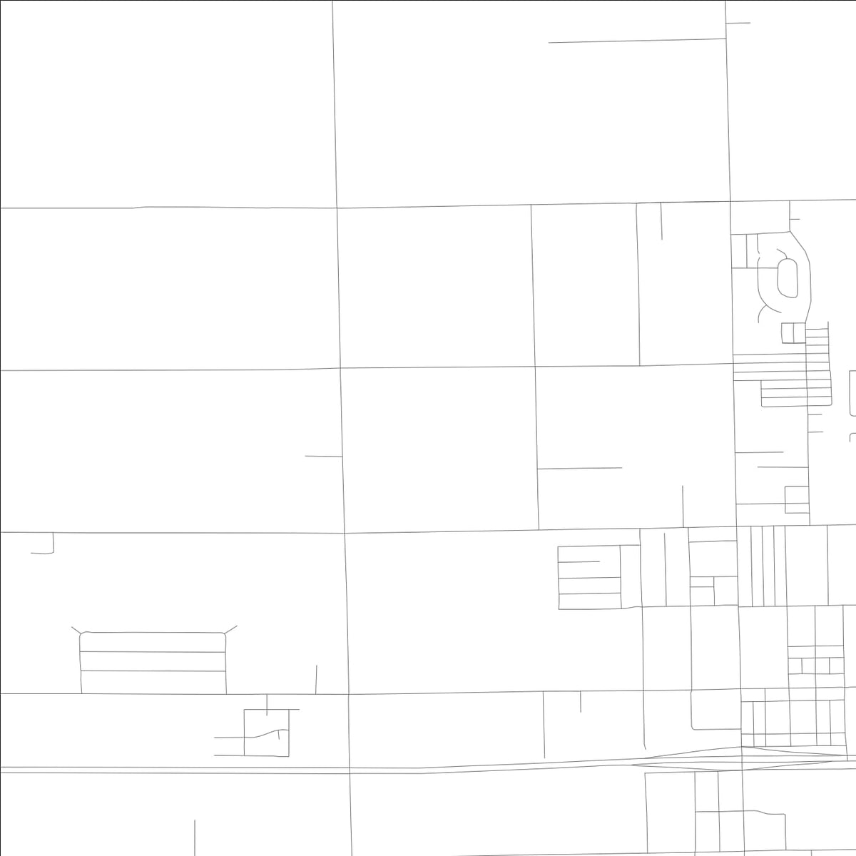 ROAD MAP OF BLYTHE, CALIFORNIA BY MAPBAKES