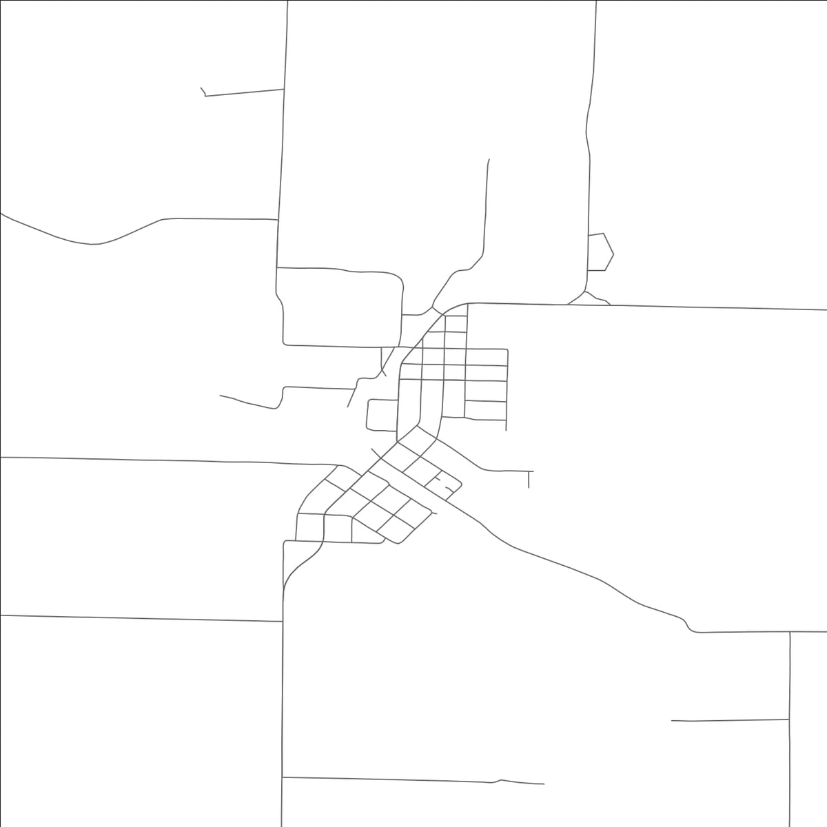 ROAD MAP OF BUCKLIN, MISSOURI BY MAPBAKES