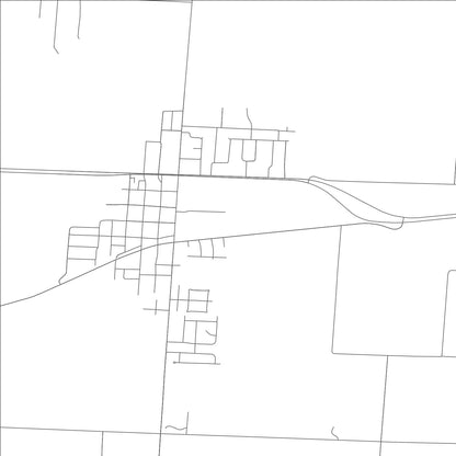 ROAD MAP OF BUCKNER, MISSOURI BY MAPBAKES