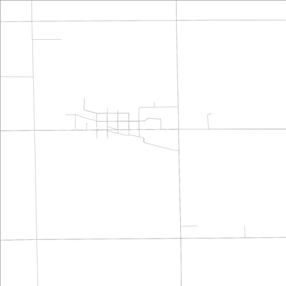 ROAD MAP OF BONFIELD, ILLINOIS BY MAPBAKES