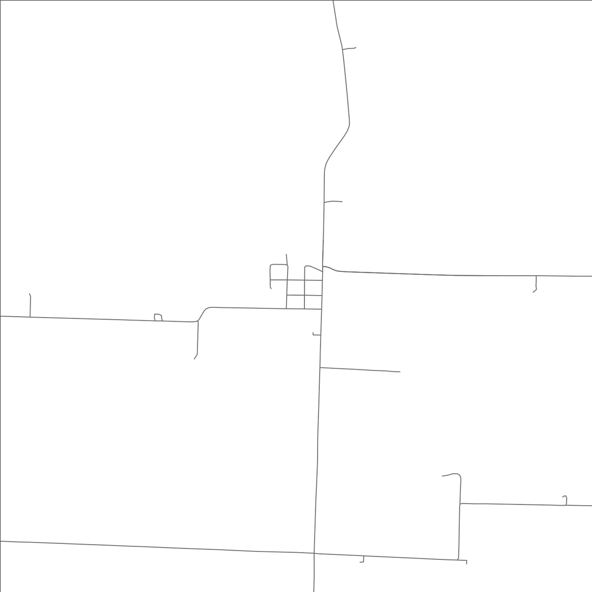 ROAD MAP OF BUELL, MISSOURI BY MAPBAKES