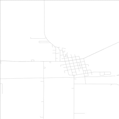 ROAD MAP OF CAMBRIDGE, LOWA BY MAPBAKES